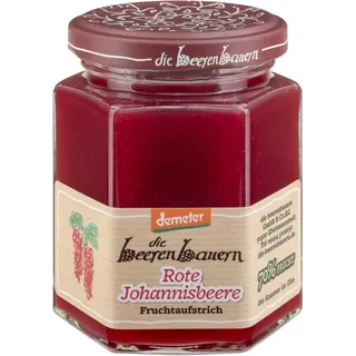 Die Beerenbauern Rote Johannisbeere Fruchtaufstrich demeter