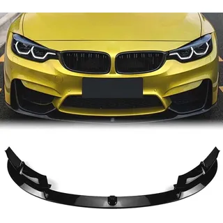 Auto Frontspoiler Frontlippe Spoiler für BMW F80 M3 F83 F82 M4 2015 2016 2017 2018 2019 2020 | FrontstoßStange Splitter FrontstoßStangenlippe Autoantikollisionsschutz