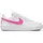 White/Laser Fuchsia 36