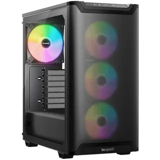 be quiet! Pure Base 501 LX Schwarz Midi Tower Gaming Gehäuse mit Seitenfenster