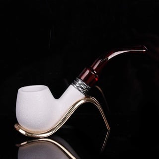 SlimpleStudio Tabakpfeife Hochwertige Pfeife Meerschaum Zigarre Meerschaumpfeife for Freunde Pfeife