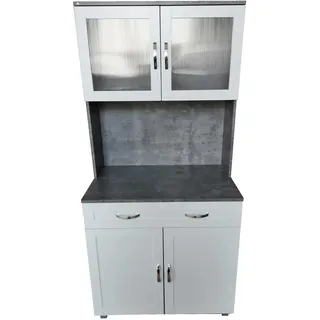 Hti-Living Küchenbuffet Blanca 1-St. grau