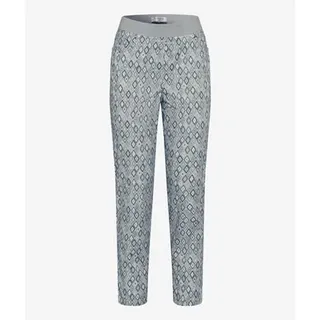 Raphaela by Brax Hose Pamina 6/8 Rundumdehnbund Slim-Fit Allover-Druck