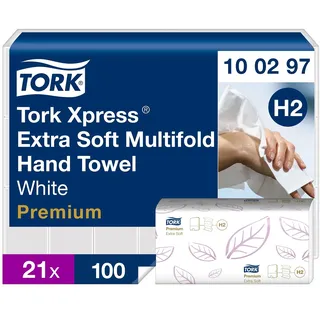 TORK Papierhandtücher 2-lagig 2100 Tücher