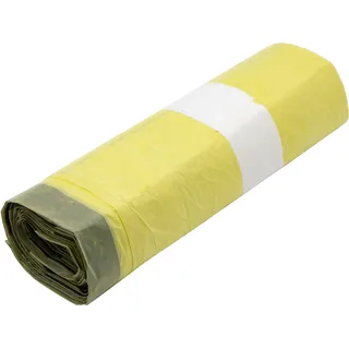 VARIOSAN Gelber Sack 11480, 130 Stück, 10 Rollen, 90 L, 15 μ
