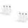 Sport Crew 6er white 43-46
