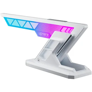 upHere ARGB Grafikkarten Halterung,GPU Support mit Magnetfuß,stufenlos höhenverstellbar,stabile Grafikkarten Stütze gegen PCIe Durchhängen-CMGB10TC