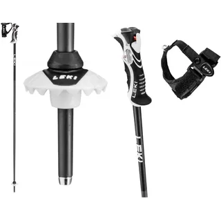 Leki Bold Lite S Skistöcke (Größe 115CM, schwarz)