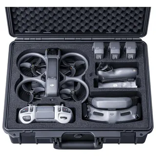Lykus Titan AT200 Wasserdicht Tasche Koffer Case für DJI Avata 2,Goggles 3(Nicht N3),RC Motion 3, FPV-Fernsteuerung 3, unterstützt bis zu 7 Akkus [NUR Koffer]
