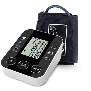 Blutdruckmessgerät V8 Ultra, mit Handgelenkband, Led-Anzeige, Kompakt und Tragbar für Den Hausgebrauch Geeignet (1PCS)