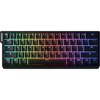 60HE+, Linear60 (Rev1) - Gaming Tastatur (TKL) - 80% - US International - Schwarz