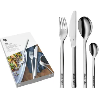 ID WMF Besteck Nuova mit Gravur nach Wunsch 4-teilig Edelstahl mit Box NEU