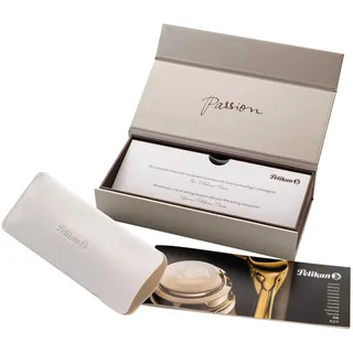 Pelikan Souverän M1000 Kolbenfüller schwarz/grün/gold M (mittel),