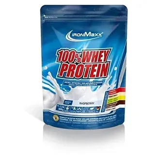 IronMaxx 100% Whey Protein Himbeere Pulver 500 g