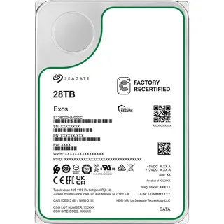Seagate Exos 28 TB 3,5" 6 Gb/s