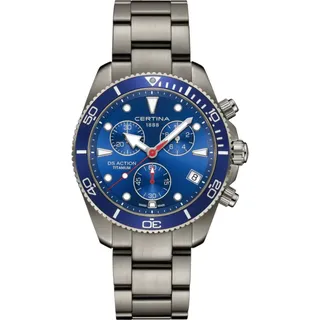 Certina DS Action Chronograph C048.417.44.041.00 - blau,titan - grau - 42mm