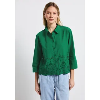 STREET ONE Hemdbluse grün 46