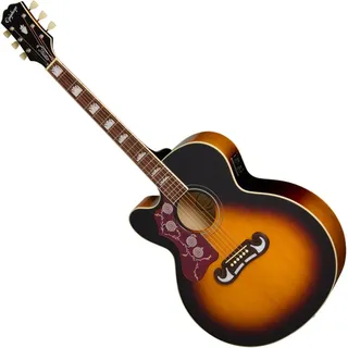 Epiphone J-200 Studio EC LH Vintage Sunburst