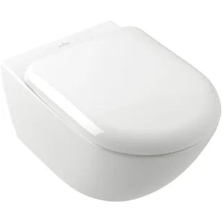 Villeroy & Boch Antao Wand-WC mit WC-Sitz Weiß Alpin CeramicPlus
