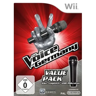 bitComposer Interactive GmbH The Voice of Germany (Value Pack) (inkl. 1 Mikrofon) (Wii)