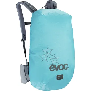 EVOC RAINCOVER SLEEVE Rucksack Regenschutz für Outdoorabenteuer, wasserdichte Rucksack Schutzhülle (flexible Größenanpassung durch Kordelzug, reflektierender Druck, Größe: M, L)