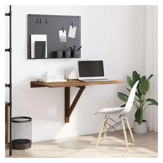 vidaXL Wandklapptisch 100 x 60 x 56 cm Braun/Eichen-optik