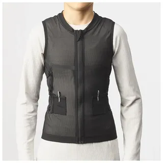 Salomon Kinder Flexcell Pro Protektorweste (Größe L, schwarz)