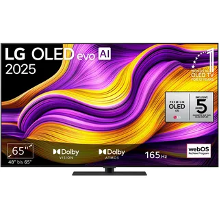 LG OLED65G59LS 65" 4K OLED evo AI Smart TV G5
