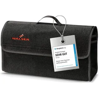 Walser Kofferraumtasche Toolbag Größe L, Auto-aufbewahrungstasche Schwarz