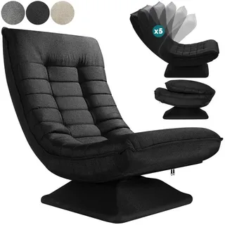 CASARIA Relaxsessel Aberdeen Schwarz