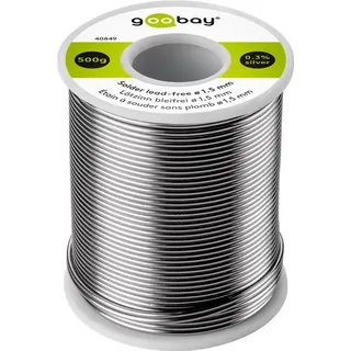 goobay Lötzinn bleifrei, ø 1,5 mm, 500 g