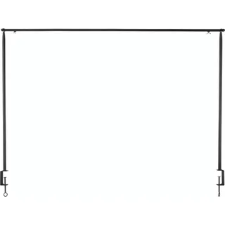 Esschert Design Tisch-Deko-Stange mit Klemmen schwarz,