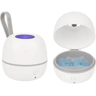 runpeak Sterilisator für Babyflaschen – Tragbarer UV Sterilisator mit 3-Minuten Schnell-Desinfektion, 270-Min Akku & USB-Aufladung, kompakter Flaschen Sterilisator Baby für unterwegs