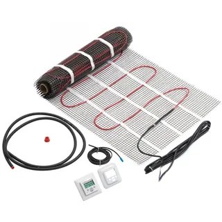 ratiodämm Elektro-Fußbodenheizung - Heizmatte 4 m2 - 230 V - Länge 8 m - Breite 0,5 m