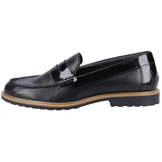 Hush Puppies Girl's Verity Slip on School Uniform Shoe, Schwarz, 40 2/3 EU - 39 EU