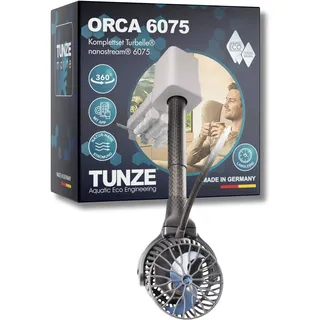 TUNZE ORCA MK2 I Dreheinheit für Strömungspumpen im Salzwasser | Softwaregesteuert für naturnahe & dynamische Strömung I Inkl. Pumpe, Halterung & App-Anbindung für Meerwasseraquarien