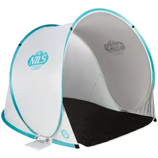 Nils CAMP NC3173 – Pop-Up Zelt mit UV-Schutz und Tragetasche Weiß