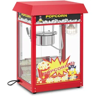 Royal Catering Popcornmaschine 5 kg/h 1500 W rot -