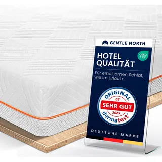 Gentle North Topper Gel-Memory 90 x 200 cm weiß