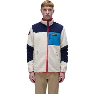 Napapijri Yupik Fleece Mit Durchgehendem Reißverschluss - Beige Dimity - S