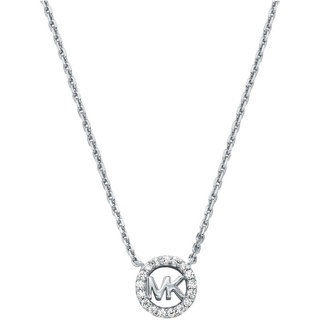 Michael Kors MKC1726CZ040 Damen-Halskette Logo Silber