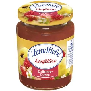 Landliebe Konfitüre Erdbeere-Quitte, Brotaufstrich 200g