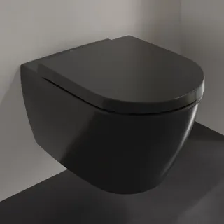 Villeroy & Boch Subway 2.0 Wand-WC mit WC-Sitz Ebony CeramicPlus