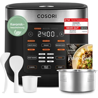 COSORI Reiskocher schwarz 5,0 l