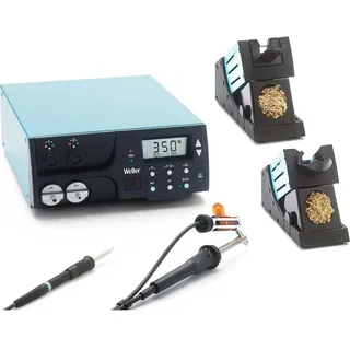 Weller WR 2002 Löt-/Entlötstation digital 250 W, 300 W 50 - 550 °C inkl. Ablage, inkl. Lötspitze, inkl. Entlötsaugpumpe
