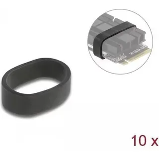 DeLock 18409 PC-Lüfterbefestigung schwarz