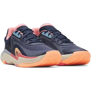 Under Armour Under Armour, Spawn 7 Basketballschuhe 453 - blue calm/sun kiss/washed navy 44.5