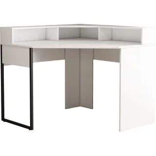 OTTO home Eckschreibtisch Moid Weiß