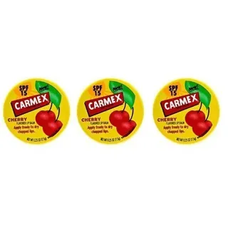 Carmex Lip Balm Pot (Cherry)-7.5G- by Carmex