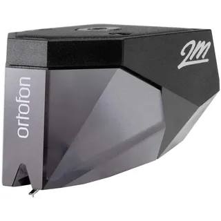 Ortofon 2M Silver - Moving Magnet Tonabnehmer mit elliptischem Nadelschliff - Spulenwicklungen aus versilbertem Kupfer | hohe Klangtreue | dynamische Wiedergabe | silber